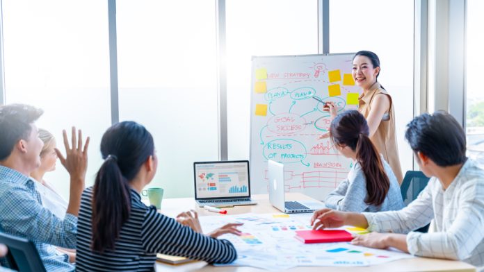 The,Conferences,training,Education,,Business,,Start,Up,Concept.group,Of,Smart,Business