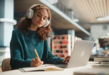 Why You’re Not Remembering What You Learn – and How to Fix It Concentrated,Young,Female,Student,Engaged,In,Academic,Research,With,Laptop