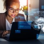 How AI Is Not Just Transforming, But Revolutionizing, L&D Black,Woman,Working,In,Office,And,Conversation,Ai,Concept.,Deep
