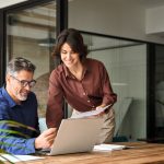 Happy,Professional,Executive,Team,People,Managing,Project,At,Work.,Busy