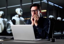 Ai,Robot,Replacing,Human,Roles,In,Business,With,Efficiency,And