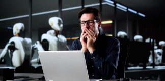 Ai,Robot,Replacing,Human,Roles,In,Business,With,Efficiency,And