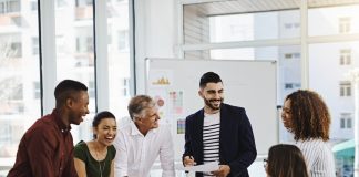 Teamwork,,Creative,Group,And,Business,Discussion,In,Office,,Documents,And