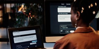 Laptop,Screen,With,Ai,Generating,Task,And,Rear,View,Of