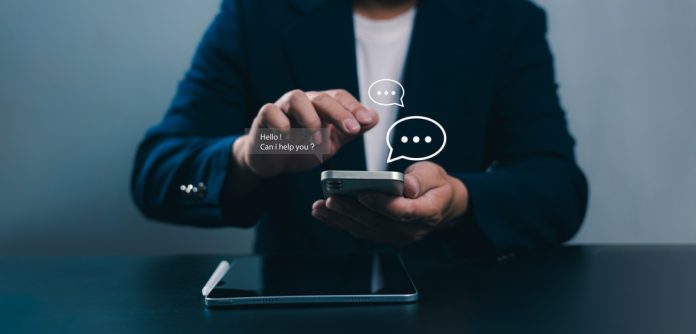 Chat,Bot,,Chat,With,Ai,Or,Artificial,Intelligence,Technology,,Human