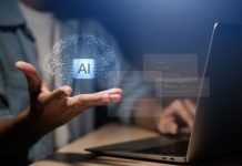 Keeping Work Human in the Age of AI Ai,Assistant,Technology,Concept,With,Businessman,Presenting,Digital,Interface,,Representing